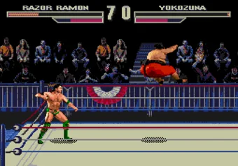Razor Ramon Razor Ramon in WWF WrestleMania: The Arcade Game on SEGA Genesis/Mega Drive