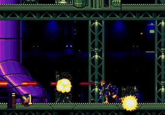 Level 2 Gameplay Gameplay from Level 2 in X-Men 2: Clone Wars (SEGA Genesis/Mega Drive)
