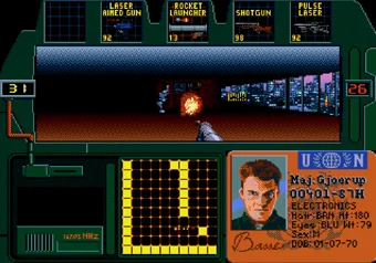 Zero Tolerance — High Rise Floor 155 level gameplay on SEGA Genesis/Mega Drive